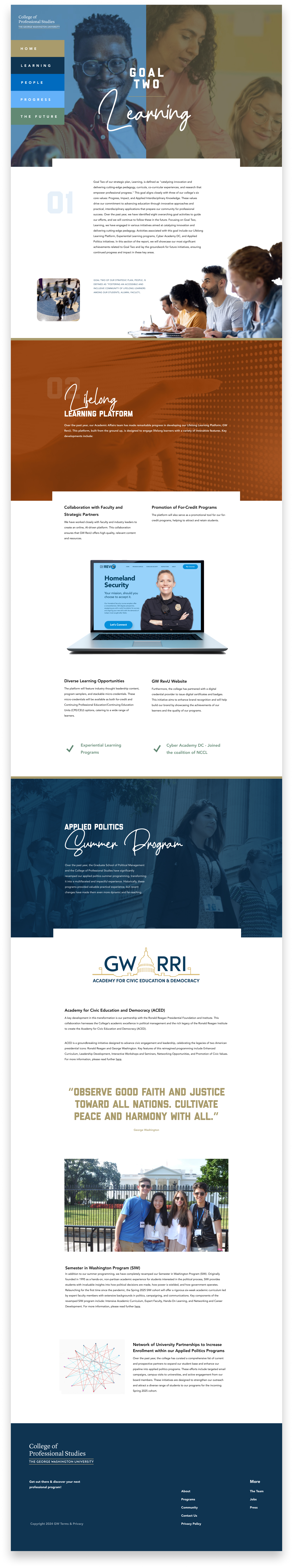 Goal Two — Learning