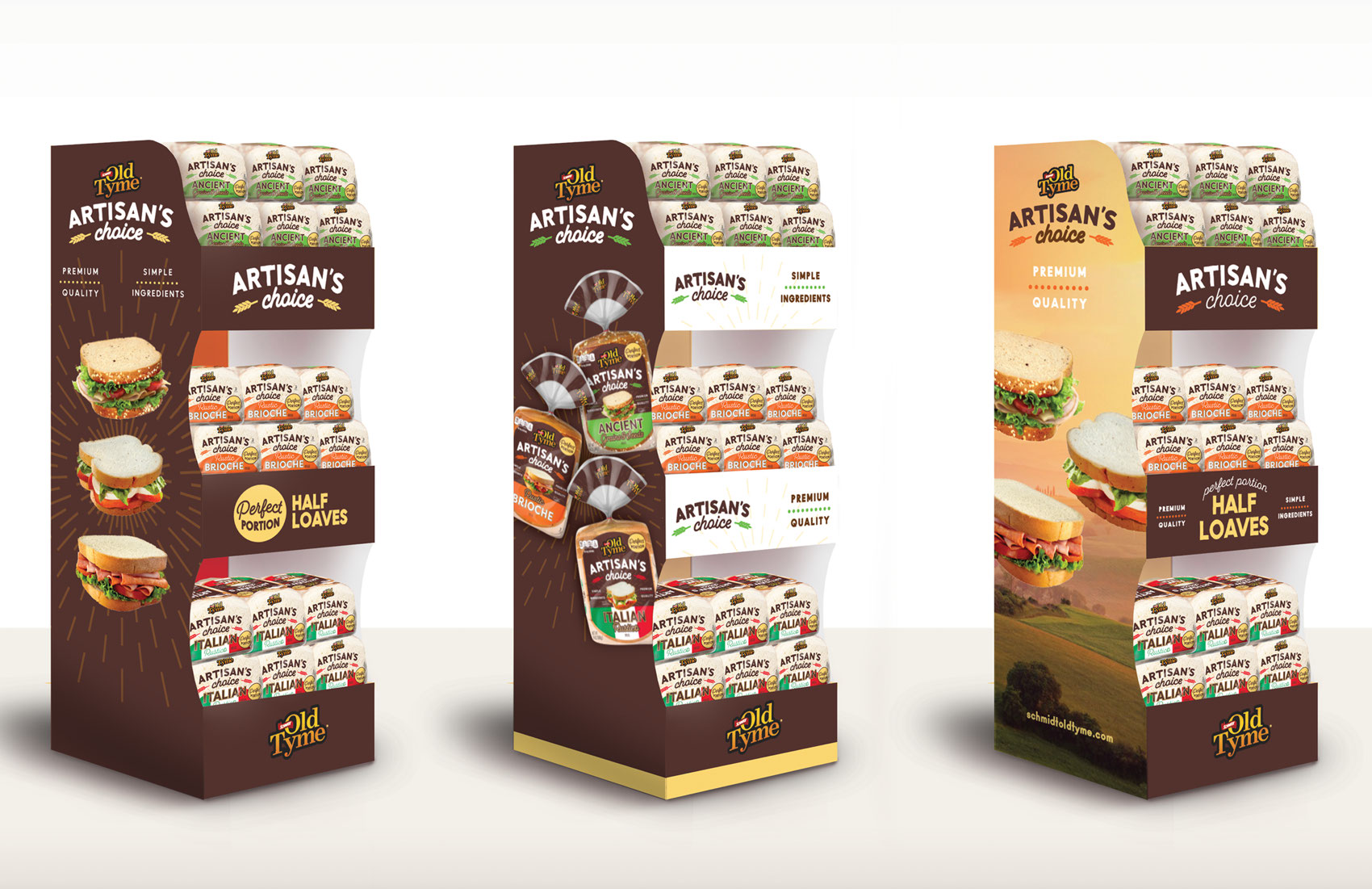 Schmidt Baking Old Tyme — Artisan's Choice Floor Display