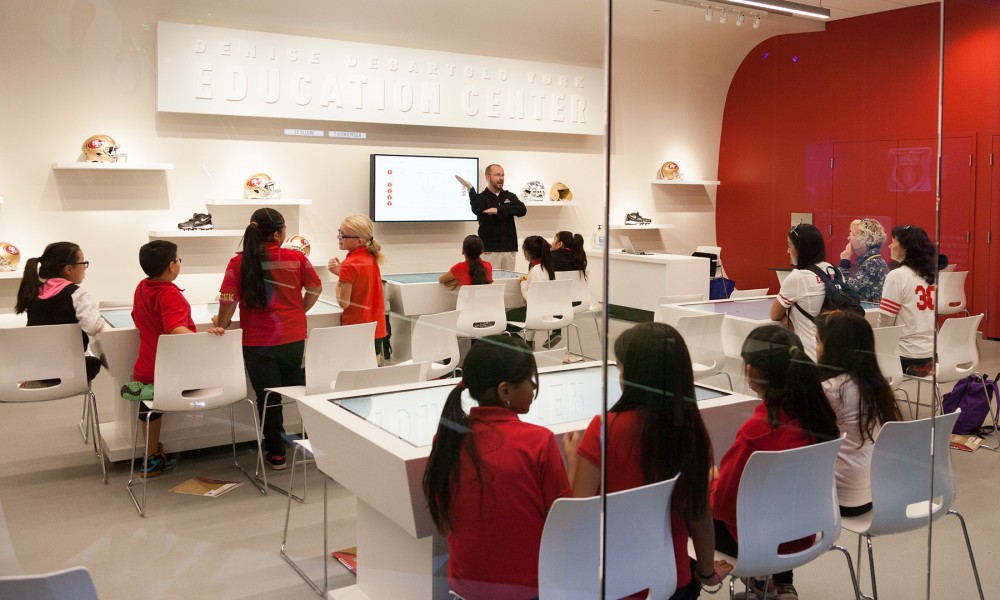 49ers STEM Lab classroom