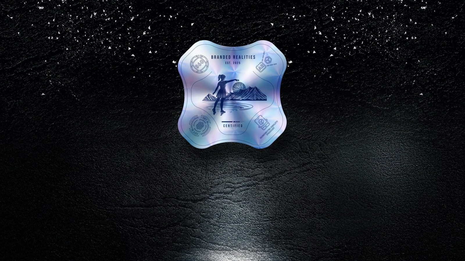 Branded Realities holographic Certified seal