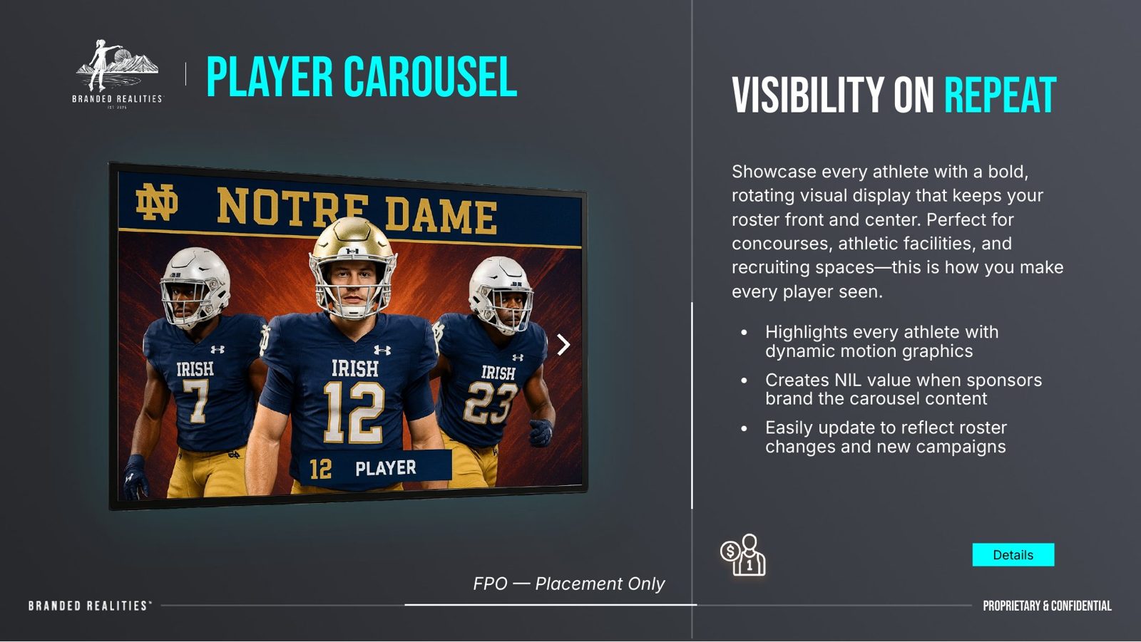 Slide: Player carousel module