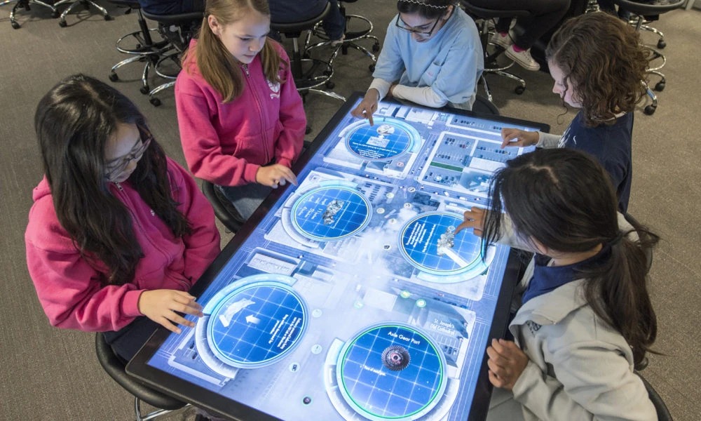 Oklahoma City National Memorial Museum, multi-touch table