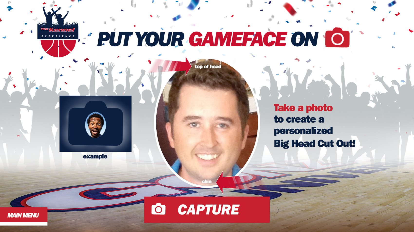 Put Your Gameface On, photo capture