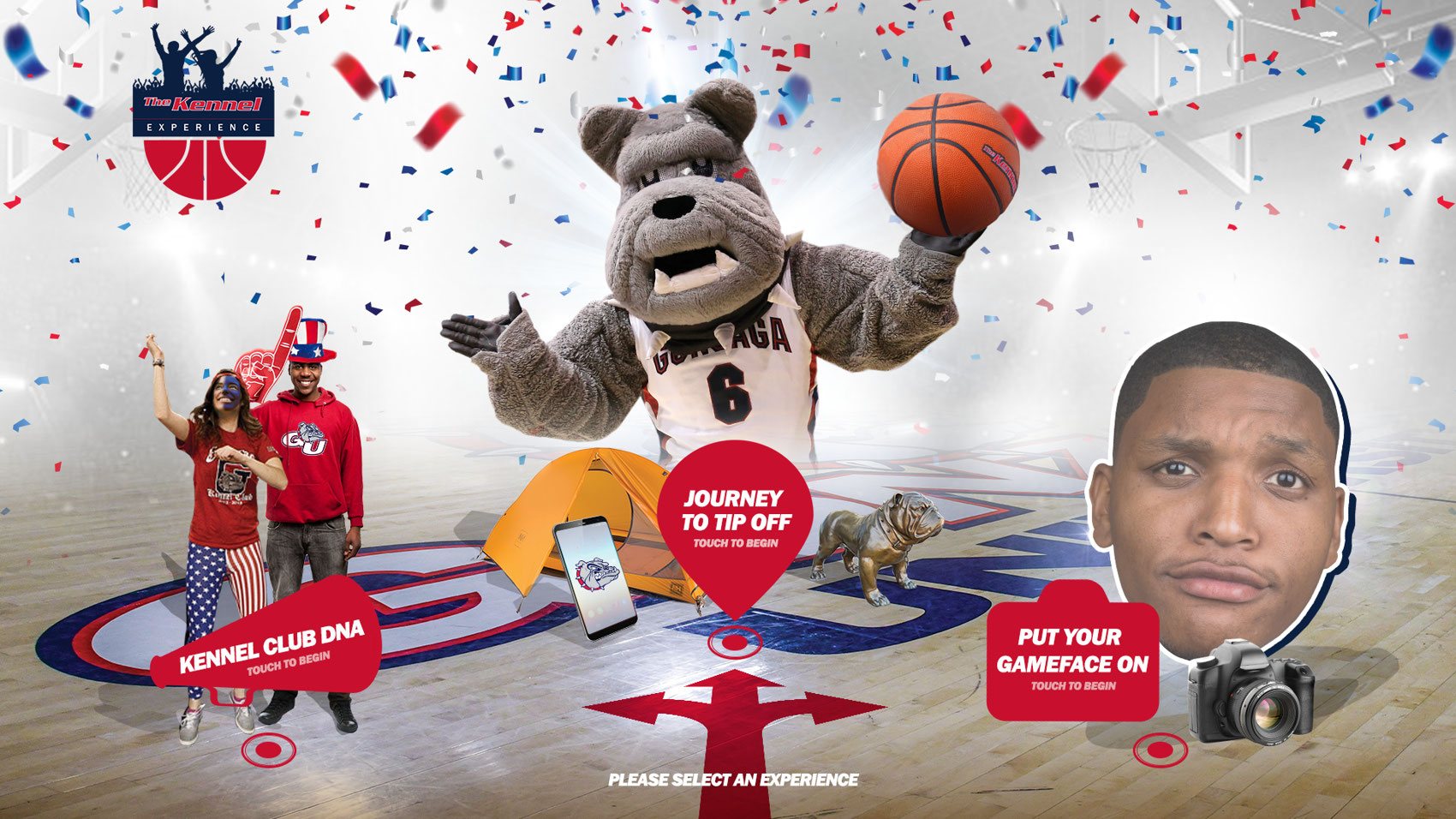 Kennel Club experience, main menu